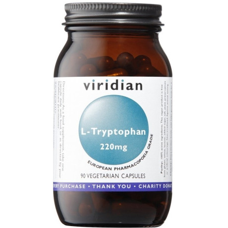 Viridian L Tryptophan 220mg 90 cps. PegraStore.cz