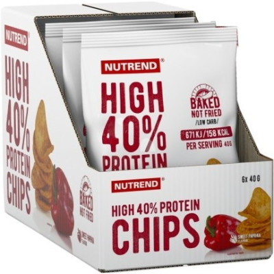 Nutrend juicy steak High Protein Chips 6 x 40g