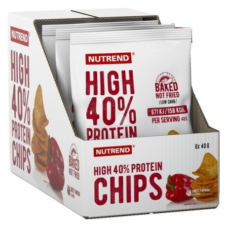 Nutrend juicy steak High Protein Chips 6 x 40g