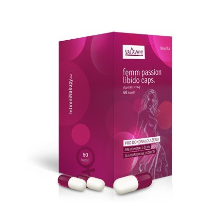 Valavani Femm Passion Libido cps. 60kapslí - 3 ks AKCE 2+1, pegrastore.cz