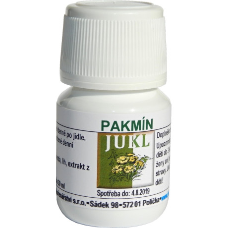 Pakmínová tinktura D 3 - 30 ml pro pignentací a dobré trávení