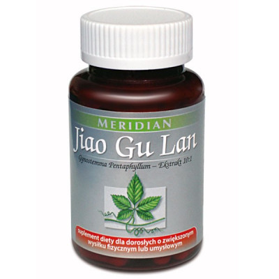 Meridian Jiaogulan ženšen pětilistý 60 kapsli - bylina dlouhověkosti“ nebo „nesmrtelnosti, PegraStore.cz
