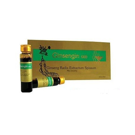 Ženšen 600 - Ginseng 600 ampule 10 x 10 ml, PegraStore,cz
