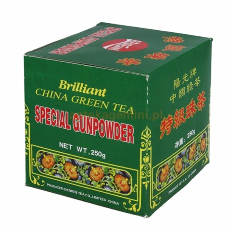 Čínský zelený čaj - GUNPOWDER SUPER 250 gr.