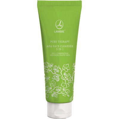 Lambre Exfoliační, čisticí gel 3 v 1 s kyselinami AHA 80 ml