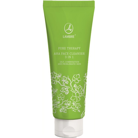 Lambre Exfoliační, čisticí gel 3 v 1 s kyselinami AHA 80 ml