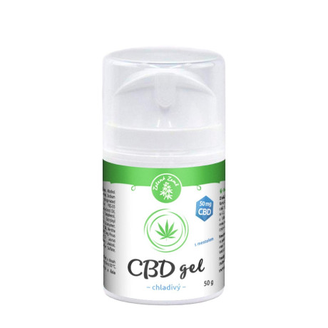 Zelená Země CBD chladivý gel 50 g