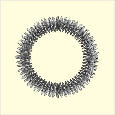 Náramek masážní terapeutický Su-jok zlatý