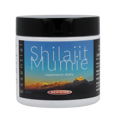 Meridian Shilajit mumio 60 tobolek, Pegrastore