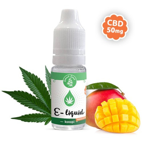 ZELENÁ ZEMĚ E-liquid s CBD, příchuť Konopí - skywalker, 10ml