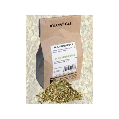 Jukl Silná menstruace bylinný čaj 100 g, PegraStore.cz