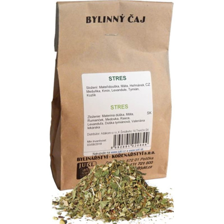 Jukl Stres bylinný čaj 100 g, PegraStore.cz