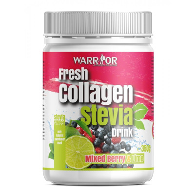 Warrior  Fresh Collagen Stevia Drink berry & lime 350 gr