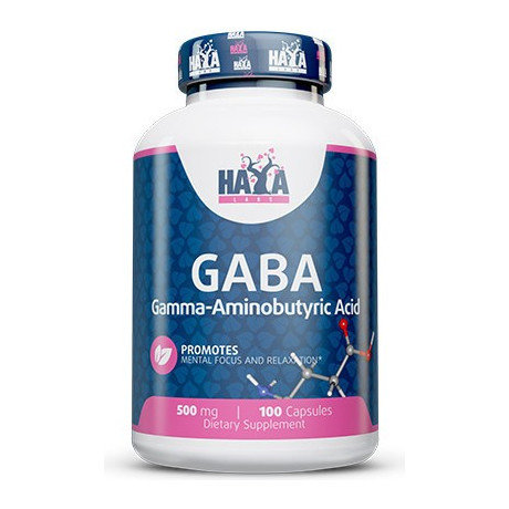 Haya Labs GABA 500mg 100 kapslí