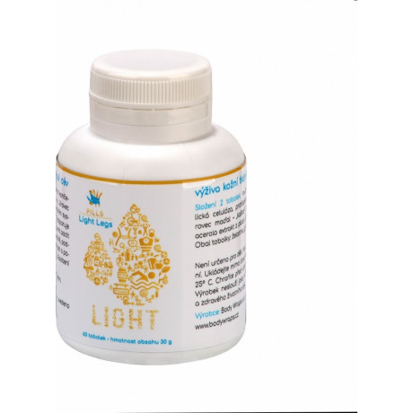 Body Wraps Pills Light Legs pomoc při pocitu těžkých nohou 60 tobolek / 30 g