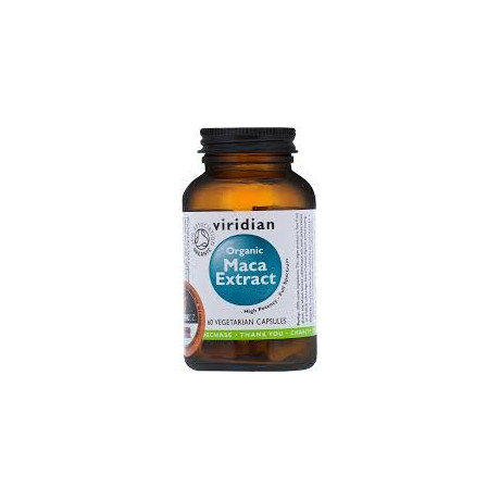 Viridian Maca Extract 60 kapslí Organic, pegrastore.cz