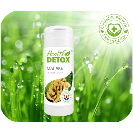 Healt detox Maitake -  Trsnatec lupenitý (medicinální houba) 100 cps, pegrastore.cz