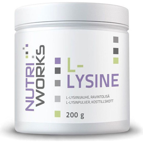 NutriWorks L-Lysine 200g, PegraStore.cz