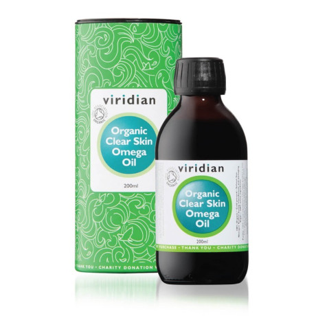 Viridian Clear Skin Omega Oil 200ml Organic