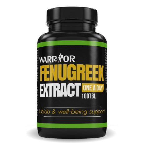 Warrior Fenugreek Extract – Pískavice v tabletách 100 tab