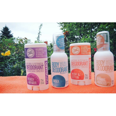 DEOGUARD PŘÍRODNÍ DEODORANT VE SPREJI - JASMÍN A IBIŠEK 100ML