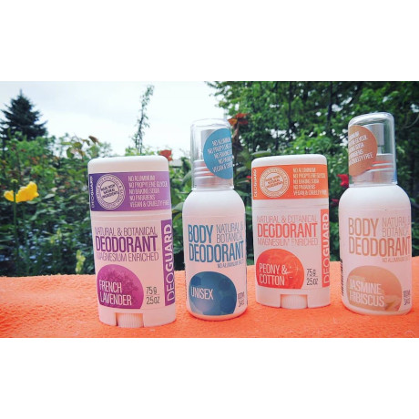 DEOGUARD PŘÍRODNÍ DEODORANT VE SPREJI - JASMÍN A IBIŠEK 100ML