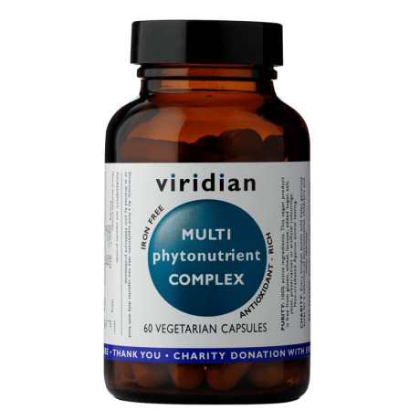 Viridian Multi Phyto Nutrient Complex 60 kapslí Glutathion (GSH), PegraStore.cz