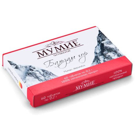 Moutaindrop Mumio tablety, 60 tablet, pegrastore.cz