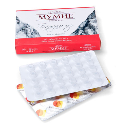 Moutaindrop Mumio tablety, 60 tablet