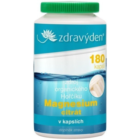 Zdravý den Magnesium citrát 180 kapslí