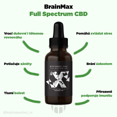 BrainMax CBD RELAX, 25%, 10 ml