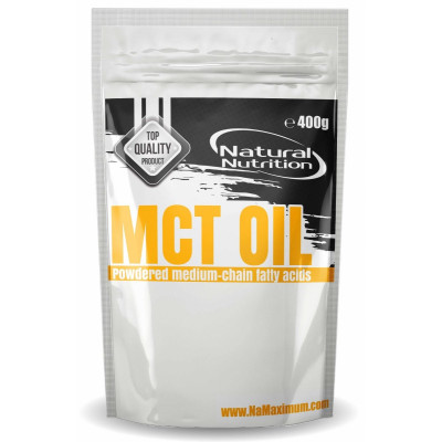 Natural nutrition MCT Oil - práškový Natural 400g, PegraStore.cz