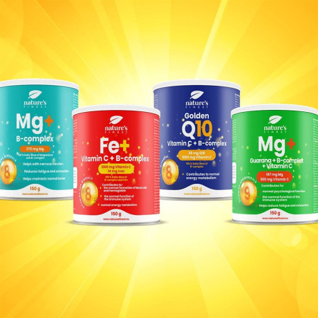 Nutrisslim Magnesium + Guarana + B-Complex + Vitamin C 150g (Hořčík+Guarana+B-komplex+Vitamín C)