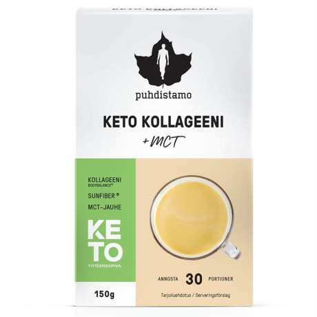 Puhdistamo Premium Keto Kollagen + MCT 150g (Kolagenové peptidy Bodybalance® s MCT), PegraStore.cz