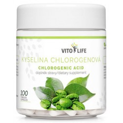 VITO LIFE - Kyselina chlorogenová, 100 tobolek