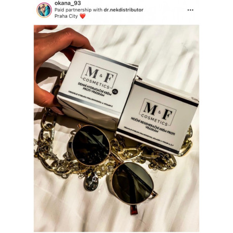 M&F COSMETICS DENNÍ HYDRATAČNÍ KRÉM PROTI VRÁSKÁM 50ML