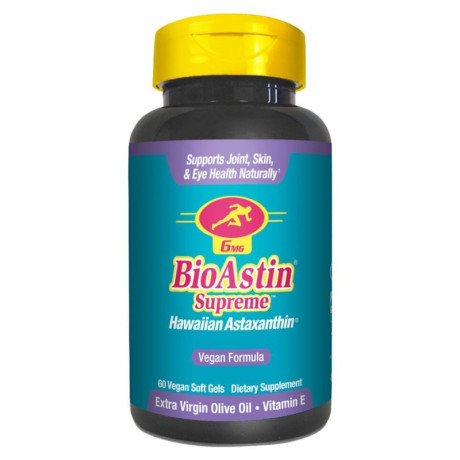 BioAstin Supreme, Havajský astaxanthin 6mg, Vegan