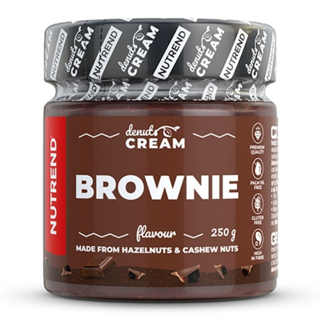 NUTREND DENUTS CREAM Brownie 250 g, PegraStore.cz