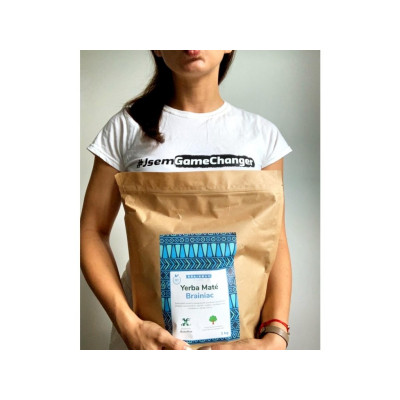 BrainMax Organic Yerba Maté - Brainiac, 1000 g