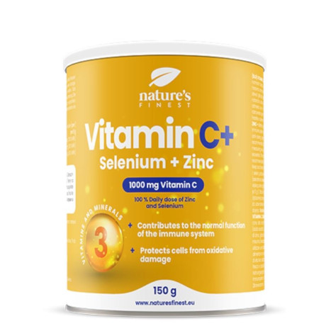 Vitamin C + Selenium + Zinc 150g (Vitamín C+Selen+Zinek)