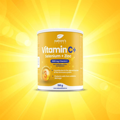 Vitamin C + Selenium + Zinc 150g (Vitamín C+Selen+Zinek)