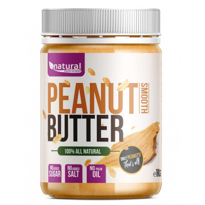 Natural nutrition Peanut Butter - Arašídové Máslo 1 kg