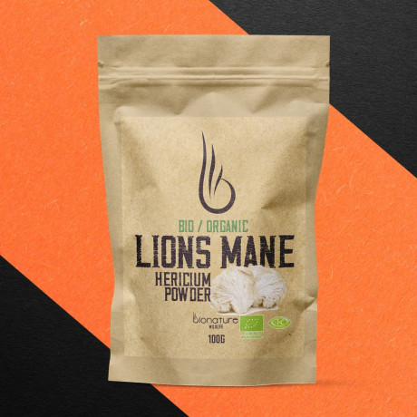 Bio Organic Hericium (Lion´s Mane) prášek - BioNature