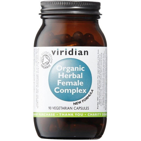 Viridian Herbal Female Complex 90 kapslí Organic , PegraStore.cz