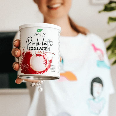 Nutrislim Pink Latte Collagen + Hyaluronic Acid 125g