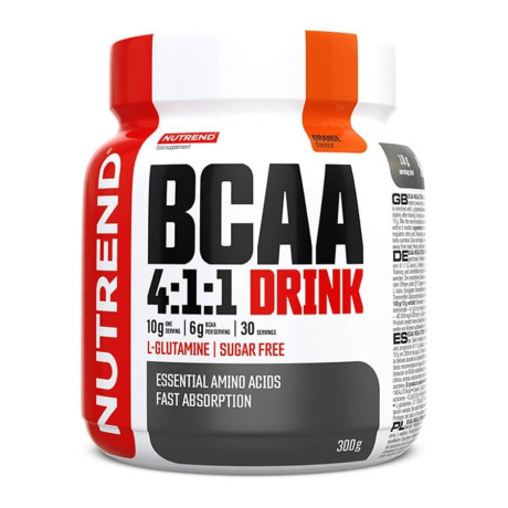 Nudrend BCAA 4:1:1 DRINK 300 g pomeranč
