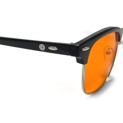 BrainMarket Brýle blokující 100% modrého světla, VENICE BLACK