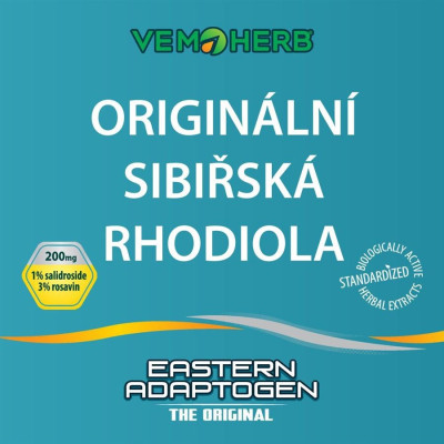 VemoHerb  Eastern Adaptogen 60 kapslí