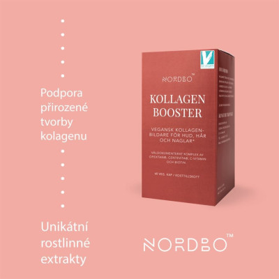 Nordbo Kollagen Booster 60 kapslí