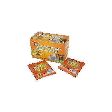 Instantní zázvorový a medový čaj 12 sáčků